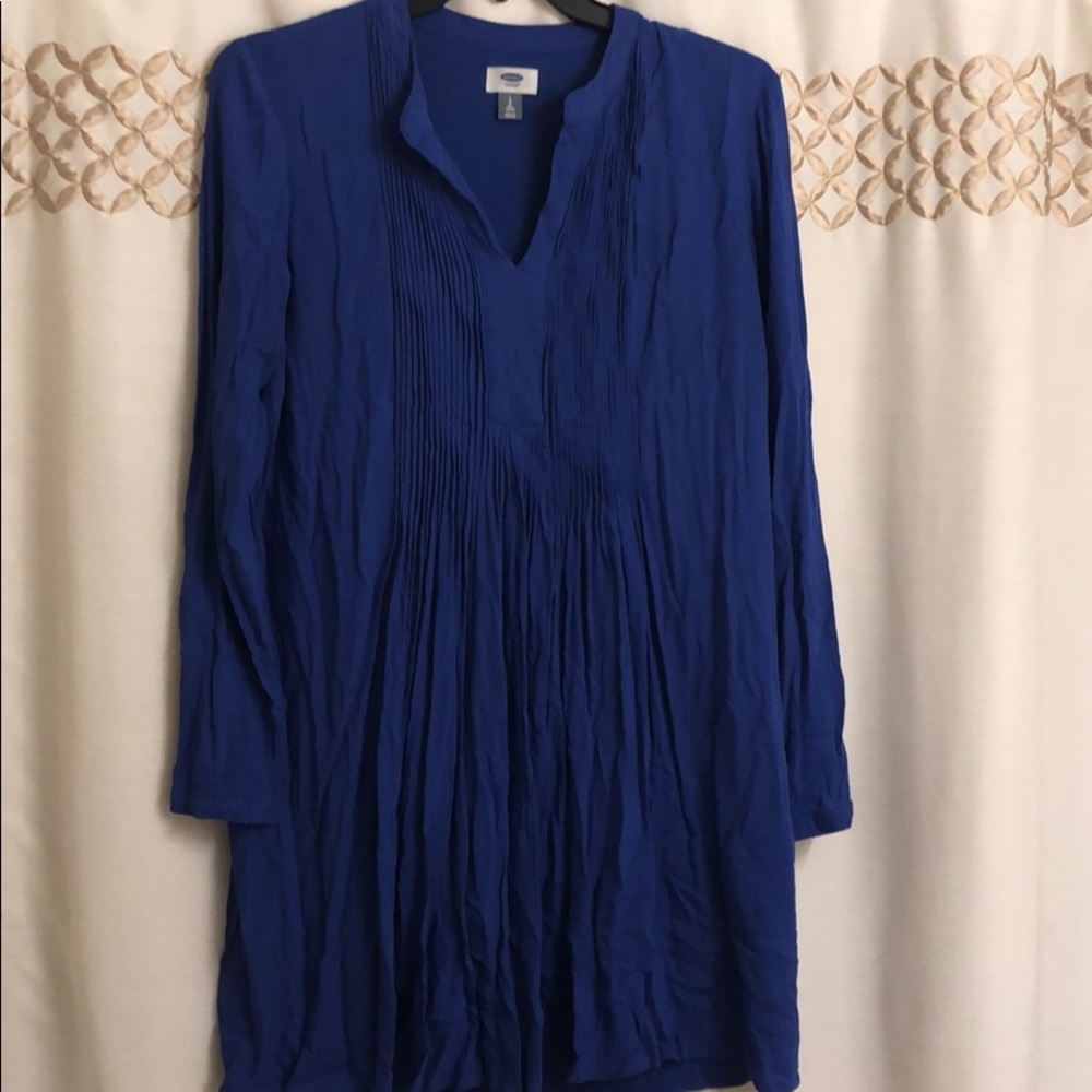 Old Navy Pleat Dress L